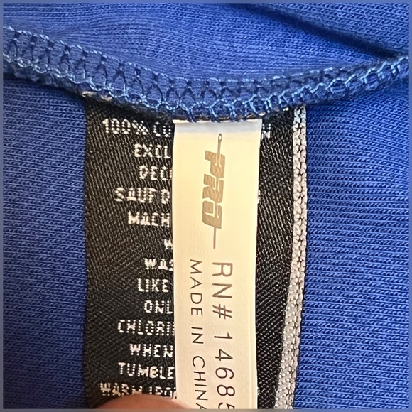 Men's Philadelphia 76ers Joel Embiid Pro Standard Royal Player  Hoodie -Size S - Picture 10 of 16